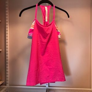 LULULEMON TANK WITH BUILT-IN SPORTS BRA